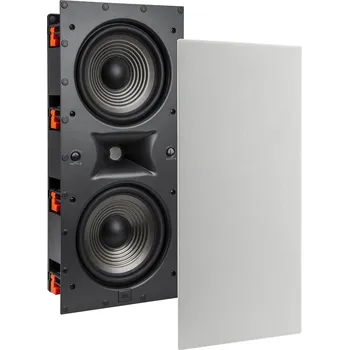Audio JBL STUDIO 6-66LCR - dvoupásmový vestavný reproduktor, 2 x 6,5"- bílý - obdélník, 50 W RMS