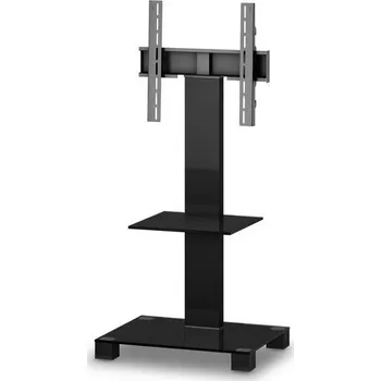 Televizní stolek PL 2515 B-HBLK TV stolek pro úhlopříčky do 50"