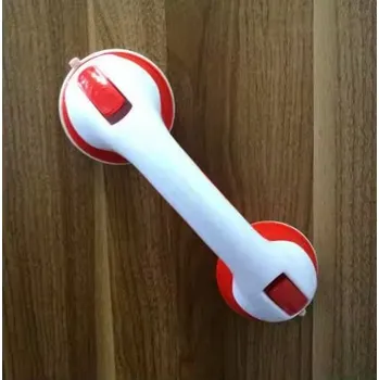 Sada koupelnových doplňků Bezpečnostní madlo s přísavkami do vany Barva: Červená