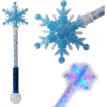 Karnevalový doplněk Magická hůlka pro ledovou princeznu, 54cm