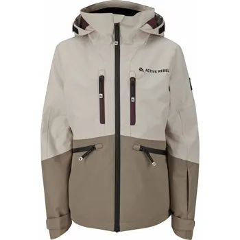 Active Rebel Waterloo II G snowboardová bunda - 0 - béžová - 140