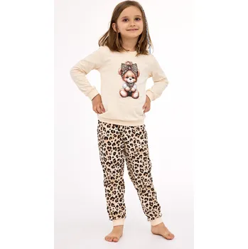 Dětská móda Pyžamo Cornette 592/191 Panther dl/r dívčí Barva: Panther, Velikost: 86-92