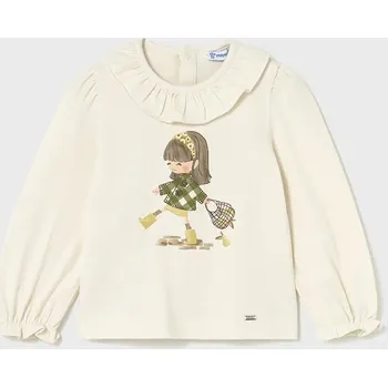 Chlapecké oblečení Dětské tričko s dlouhým rukávem Mayoral 2076.4C.Baby.9BYA zelená 91X, vel. 104