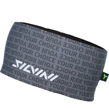 Čepice Silvini unisex čelenka UA1739 Agri charcoal-cloud / S/M