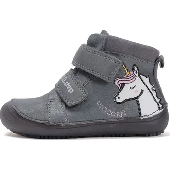 Dívčí polobotky DD Step A063-52815M Dark Grey 25, Vnitřní délka boty: 16,1 cm, Vnitřní šířka boty: 6,8 cm