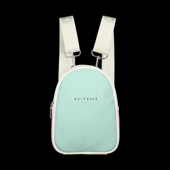 Městský batoh Batoh SUITSUIT® Fabulous Fifties Mint & Pink mini 3 L - zelená