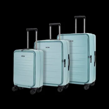 Sada cestovních kufrů ROCK Eden - světle modrá