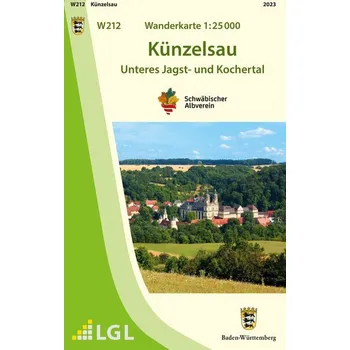 W212 Wanderkarte 1:25 000 Künzelsau - LGL