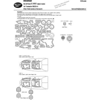 Plastikový model New Ware 1/48 Mask Mi-24P Hind-F EXPERT (TRUMP)