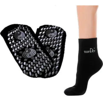 Pánské termo ponožky Bavlněné ponožky s turmalínem 21-22 cm (velikost 40-42)