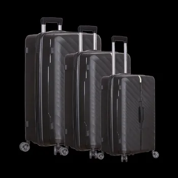 Sada cestovních kufrů OUTDOOR GEAR Stellar - černá