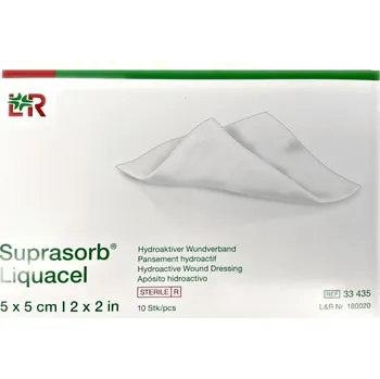 Krytí na ránu Krytí Suprasorb Liquacel sterilní 5x5cm 10ks