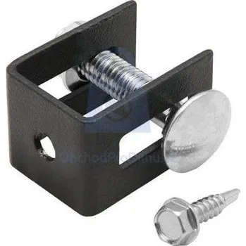 Příslušenství pro plot Spojka "U" pro plotové pole 2 ks antracit, balení 1 ks