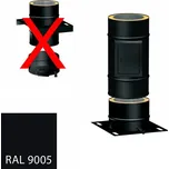 Komíny CZ Příplatek za dvířka 150/30 mm ČERNÁ