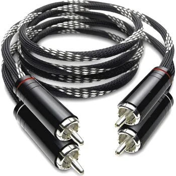 Audio kabel Pro-Ject Connect it Line DS RCA - Analogový kabel s konektory RCA - 41 cm