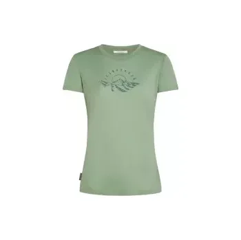 Icebreaker Wmns 150 Tech Lite SS Tee Sunrise Sumit, Seaglass
