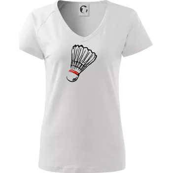 Badminton košík - Tričko dámské Dream - L ( Bílá )