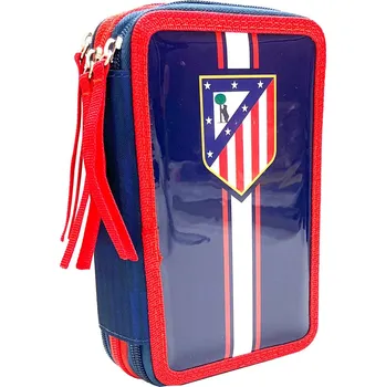 Penál Fan-shop Trojitý penál ATLETICO MADRID Plumier