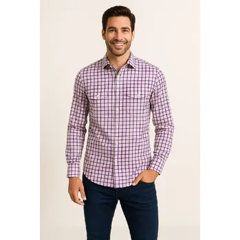 Pánská košile Pánská košile vz.č.59, ❗Objednávejte raději o číslo větší❗ Velikost: L