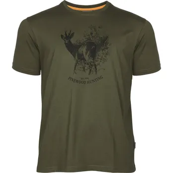Pánská košile Triko PINEWOOD Roe Deer 5455-107 olivové vel. XL