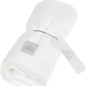 Zavinovačka NANAMI Swaddle 100 x 135 cm Woven Dot Off-White