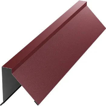 Střecha BILKA HŘEBENÁČ POLOVIČNÍ-0,50mm Barva: RAL 3009 / oxidovaná červená, ÚPRAVA: LESK