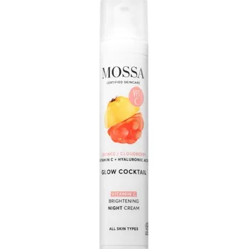 Pleťový krém Mossa Glow Coctail rozjasňující noční krém 50 ml