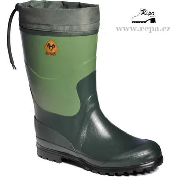 Dámské holínky BIGHORN VERMONT PLYŠ zateplené gumové holínky 45