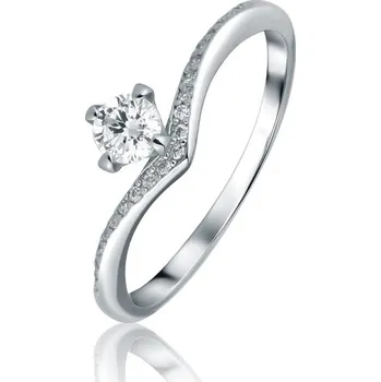 Prsten Prsten JVD 925/1000 stříbrný SVLR1054XF6BI