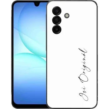 Pouzdro na mobilní telefon Gelový kryt mmCase na Samsung Galaxy A17 4G/5G - jsi originál bílé pozadí