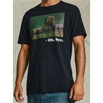 Sinsay - Tričko s krátkým rukávem - černá - 857GP-99X - 857GP-99X-M