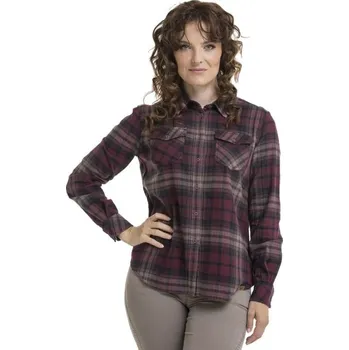 Pánská košile Bushman košile Lille burgundy XXXL