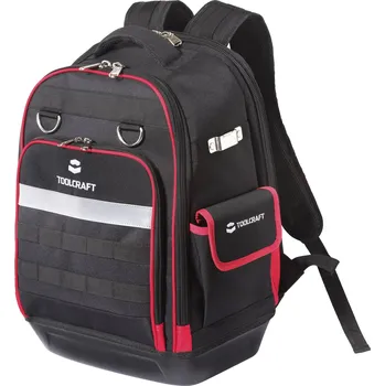 TOOLCRAFT TO-10207233 profesionální batoh na nářadí, prázdný (š x v x h) 35 x 45 x 23 cm