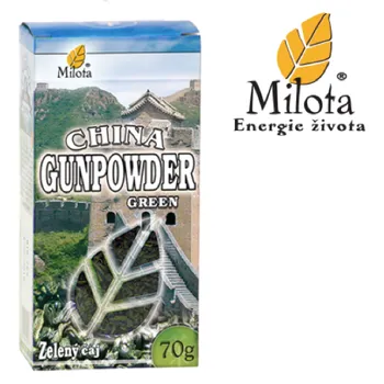 Čaj Zelený listový čaj CHINA GUNPOWDER 70 g