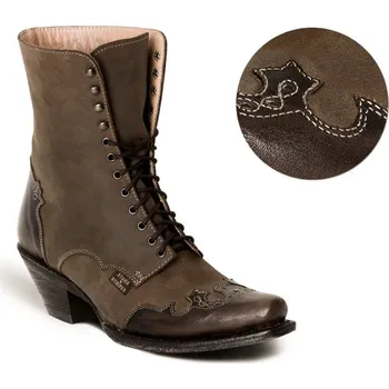 Jezdecká obuv Stars & Stripes Boty westernové WBL-31 Stars & Stripes, dámské, hnědé 40