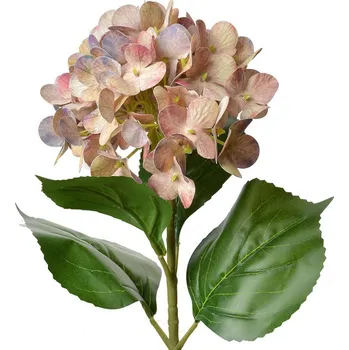 umělá květina Růžová umělá květina hortenzie Hydrangea - 16*15*68 cm