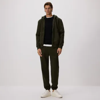 Reserved - Teplákové kalhoty regular fit - tmavě zelená - 167EF-79X - 167EF-79X-XXL