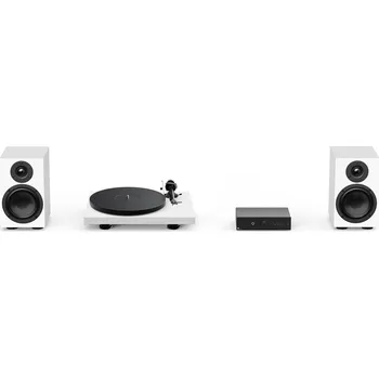 Gramofon Pro-Ject Colourful Audio System 2 - All-in-one Hi-Fi systém s gramofonem - Satin White