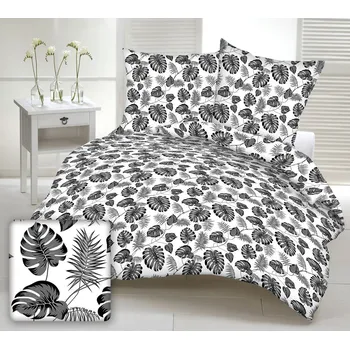 Povlečení Krepové povlečení Monstera Texora LT813