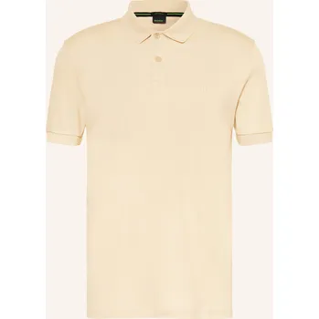 Boss Pánská Žerzejová Polokošile Pio Regular Fit, krémová, XXL