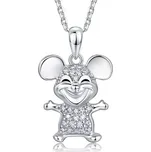 Olivie Stříbrný náhrdelník MYŠ 9625 Ag 925; ≤4,0 g.