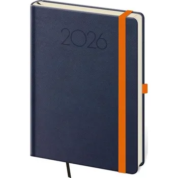 Diář Denní diář 2026 New Praga - A5, modrý