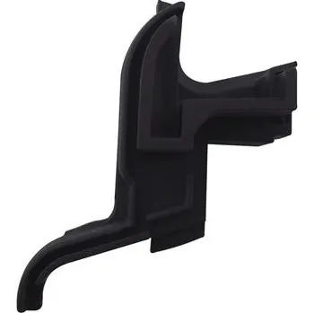 Koncovka k okapnici Kocher LÖ,32-F-TXL, a REMS LÖ, levá, plast hnědý