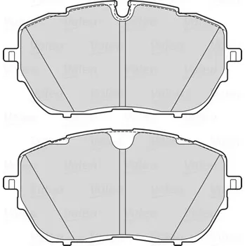Brzdová destička Sada brzdových destiček, kotoučová brzda VALEO 302205