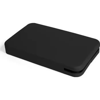 Nábytkové kování Emuca S.R.L. Dekorativní krytka pro sklopný mechanismus MINIWINCH černá