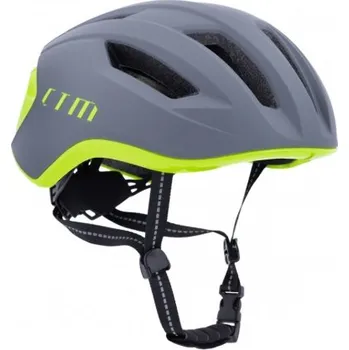 Chránič hlavy Přilba CTM Specta, matná železná šedá/limetková, vel. M