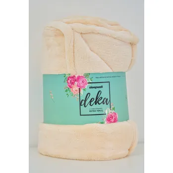 deka Deka mikroflanel béžová lux