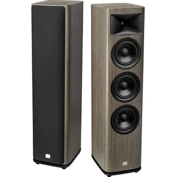 Elektronika JBL HDI-3600 - 2,5-pásmové sloupové reprosoustavy, 3 x 6,5" - šedý dub