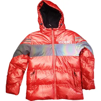 Dětská móda Turecko Chlapecká zimní bunda 21902 červená Rozměr: 110