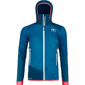 Dámská bunda ORTOVOX Col Becchei Hybrid Mountain Blue - S